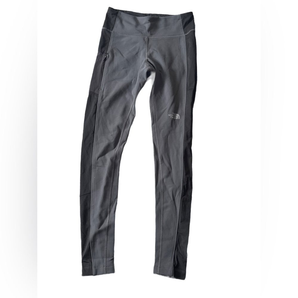 The North Face Charcoal and Black Flashdry Performance Legging Small